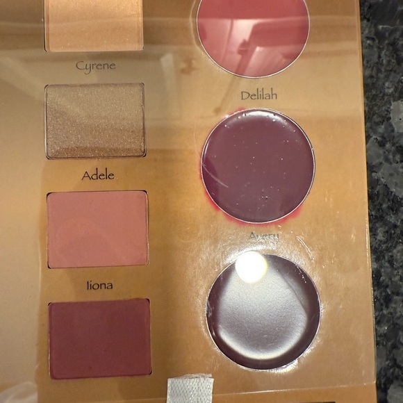 Aulora Crown Pro Travel Face Eyes Lip makeup Palette Bohemian Beauty - Picture 6 of 9